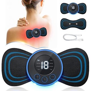 Rechargeable Butterfly Mini Massager for Body Pain Relie