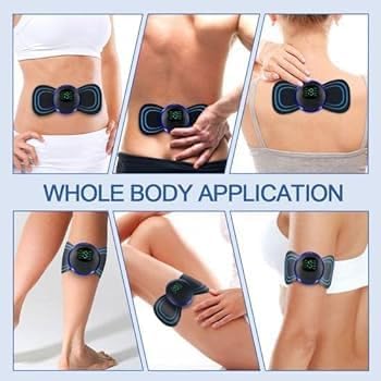 Rechargeable Butterfly Mini Massager for Body Pain Relie