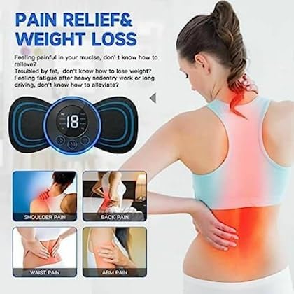 Rechargeable Butterfly Mini Massager for Body Pain Relie
